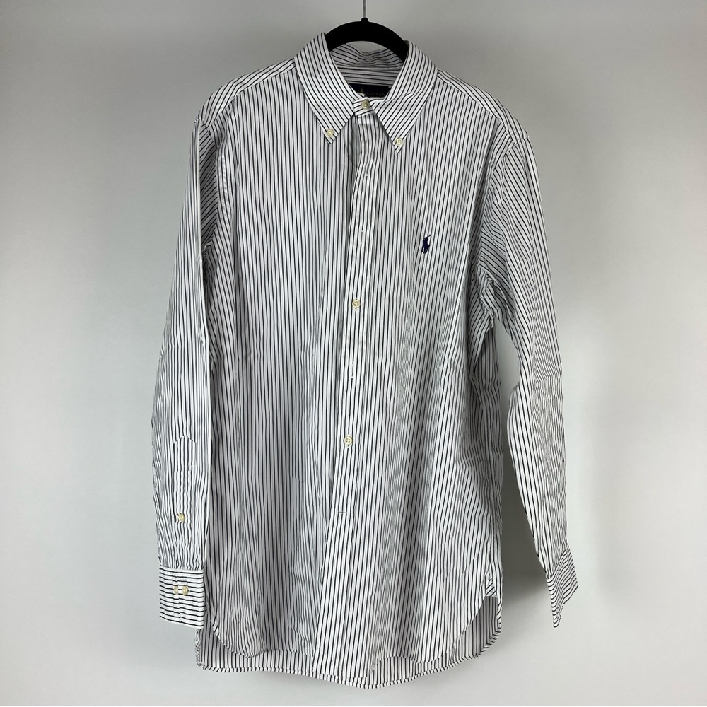 Ralph Lauren White Dress Shirt with Polo Logo